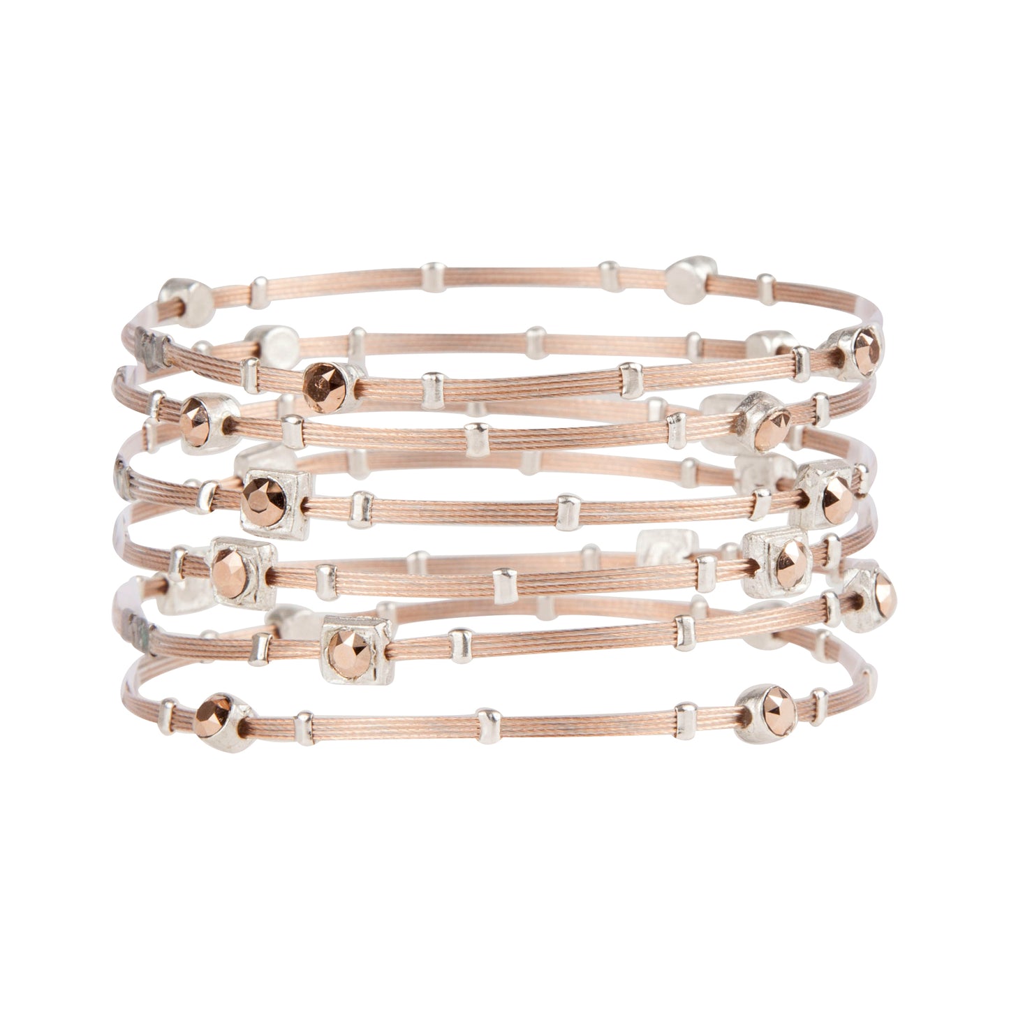 Love Bracelet 3500: Silk/ Rose Gold