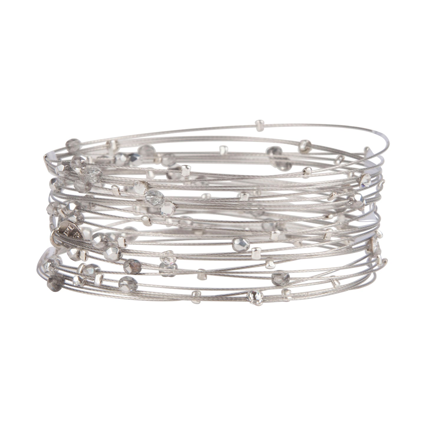 Bird's Nest Bracelet 3850: Half Silver/ Silver