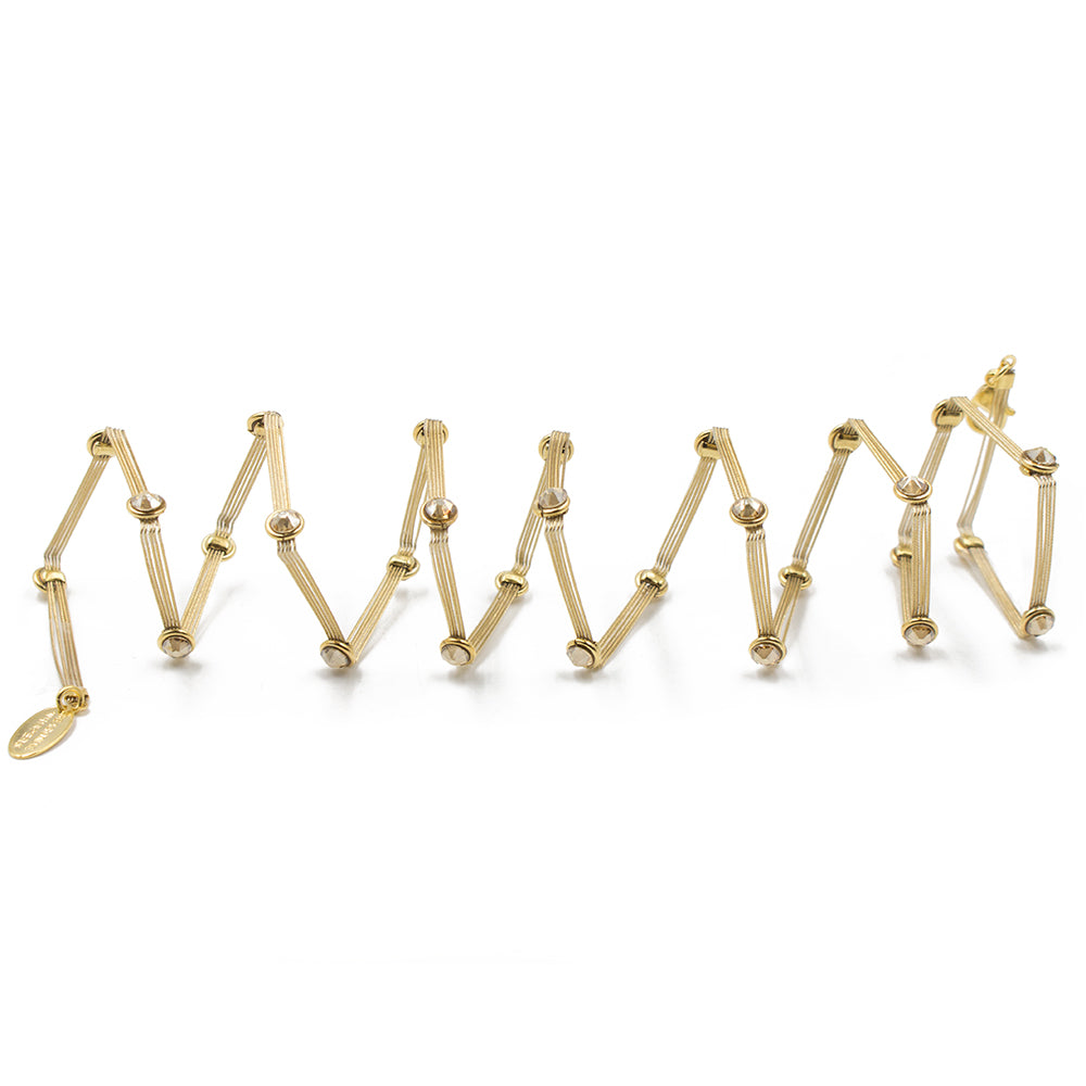 Exquisite Wraplet Bracelet 3052: Gold/ Gold