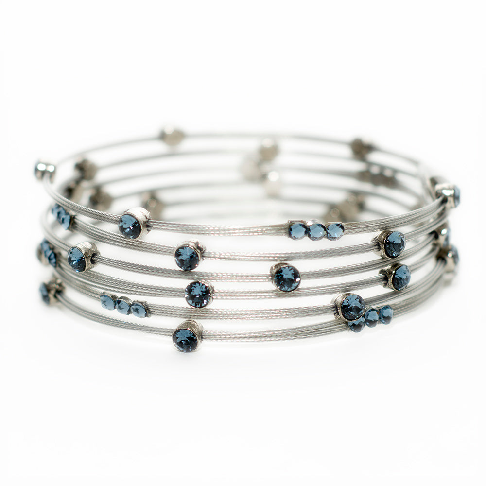 Classic for Women Bracelet 3000: Denim / Silver