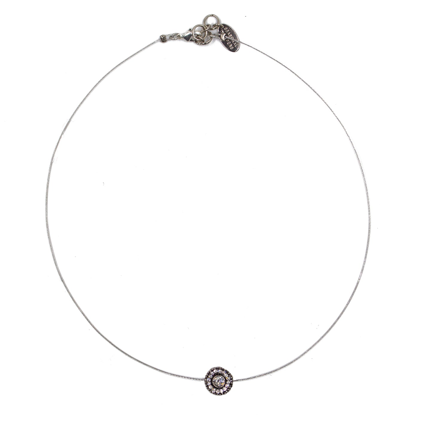 Elegant Woman Necklace 8418: Clear/ S