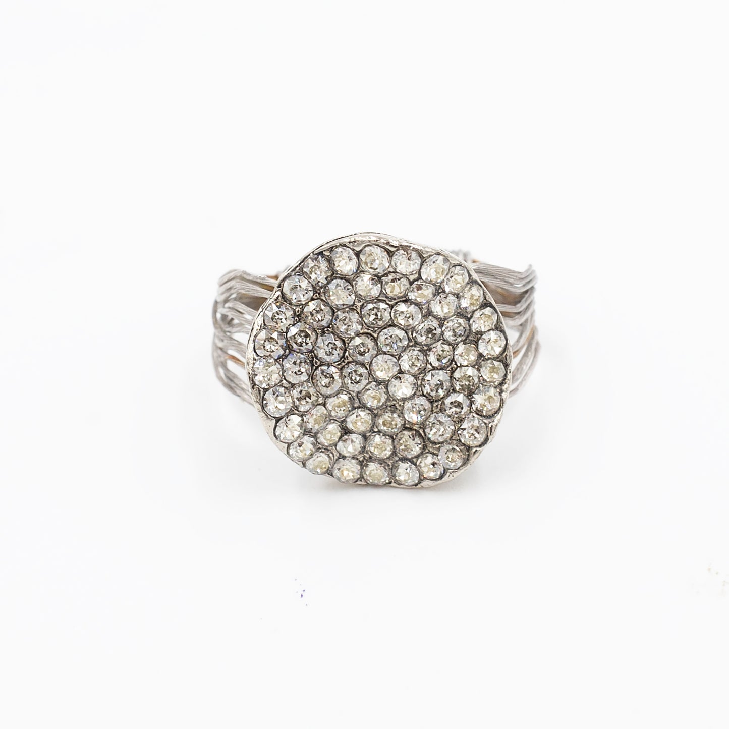 Timeless Elegance Ring 9283: Clear/ Silver