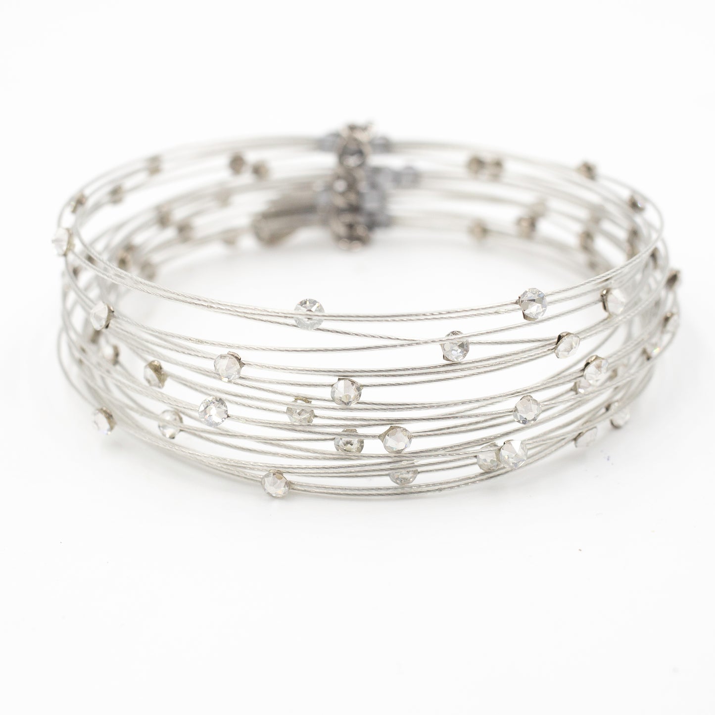 Glitzy Bracelet 3923: Clear/ Silver