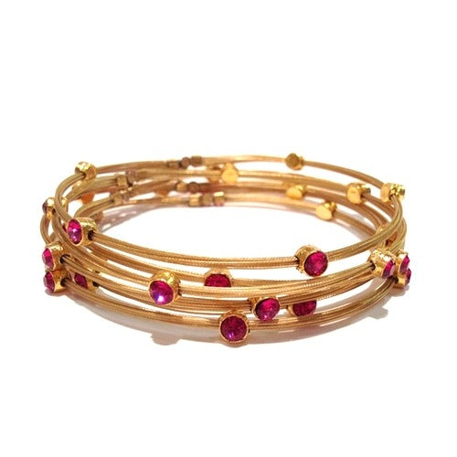 Classic for Women Bracelet 3000: Fuchsia / Gold