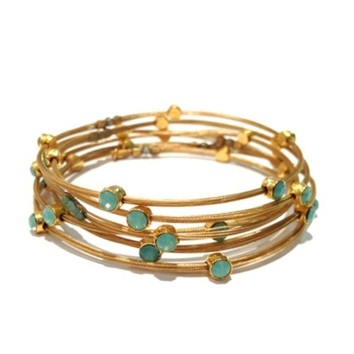 Classic for Women Bracelet 3000: Opal Turq / Gold