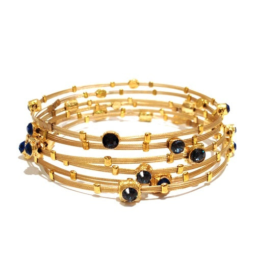 Love Bracelet 3500: Denim / Gold