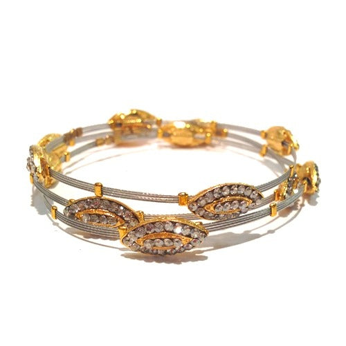 Twinkle in One's Eye Bracelet 3519: Clear / S / G