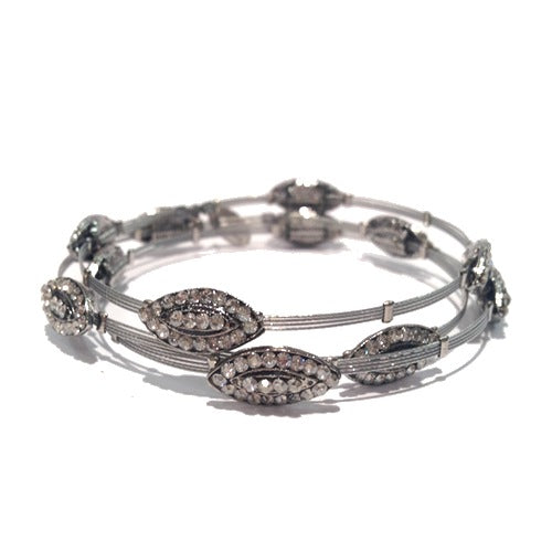 Twinkle in One's Eye Bracelet 3519: Clear / Silver