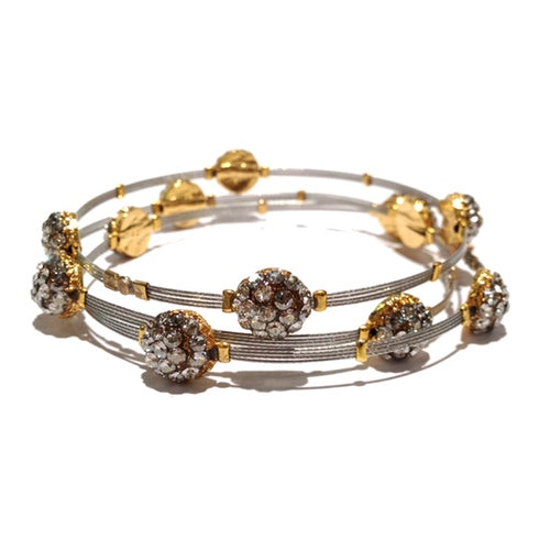 Special Occasion Bracelet 3717: Clear / S / G
