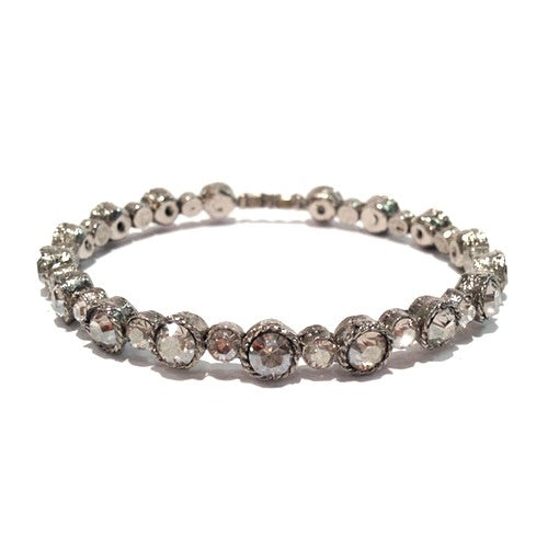 Serendipity Bracelet 4102: Clear / Silver