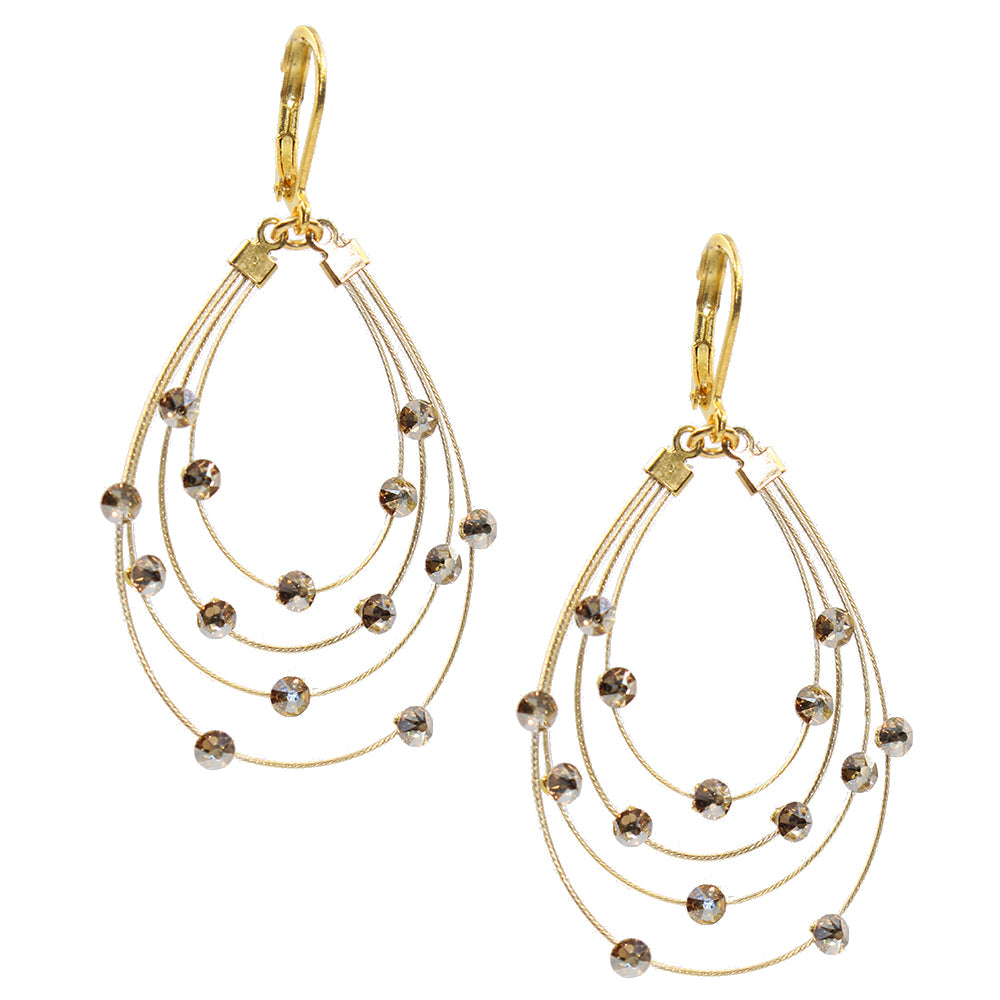 Classic for Women Dangle Earring 2009: Gold/ Gold