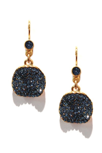 Glitzy Dangle Earring 2435: Montana / Gold