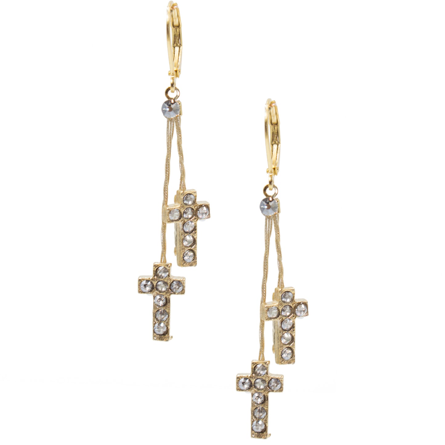 Earring 2100: Gold/ Gold