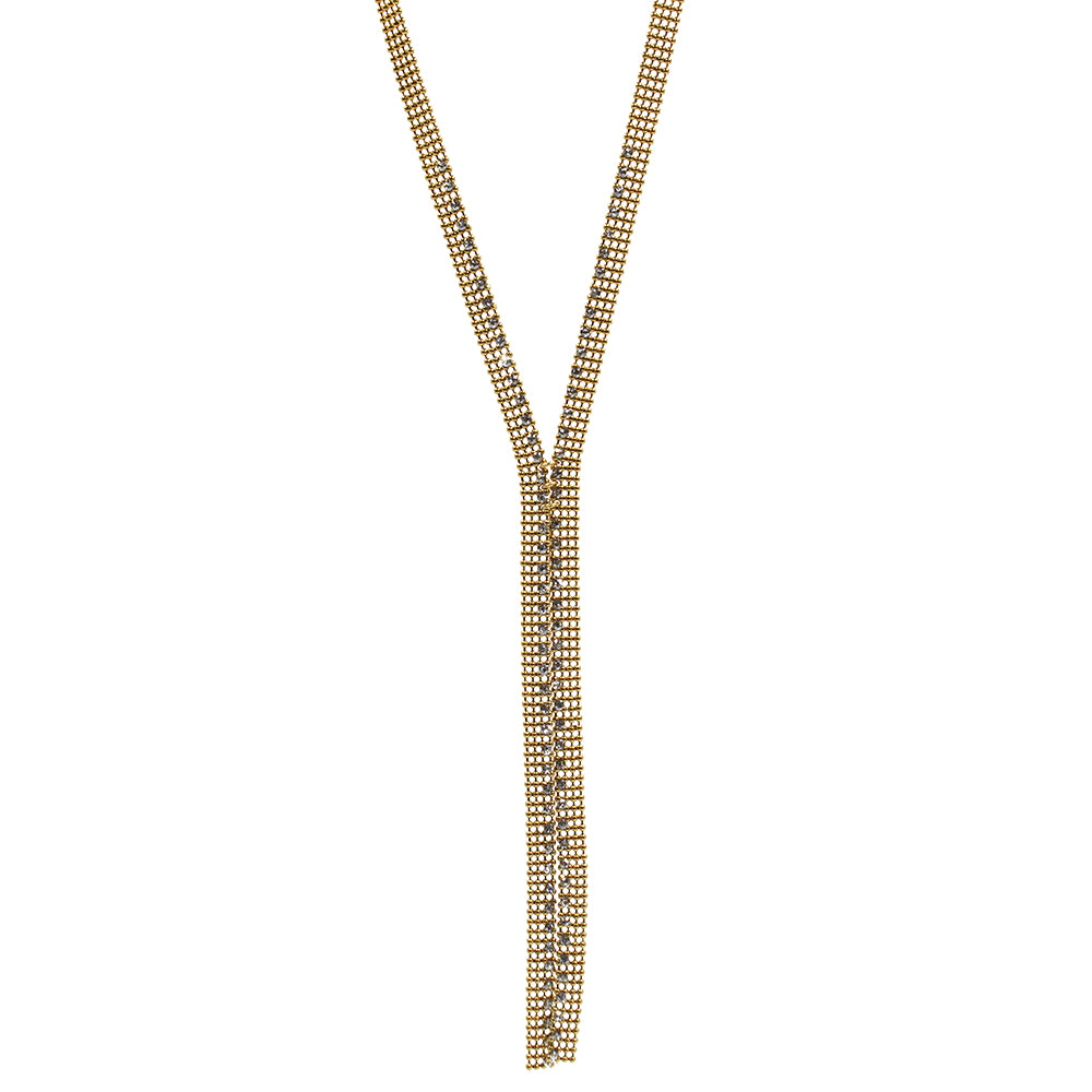 Exquisite Design Necklace 8397: Gold/ Gold