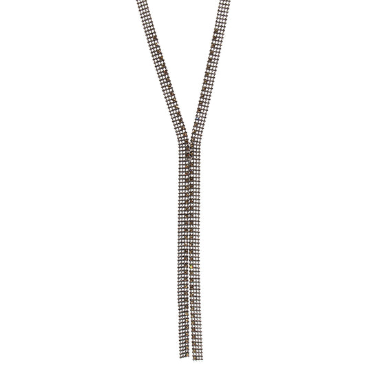 Exquisite Design Necklace 8397: Goldshade/ Silver