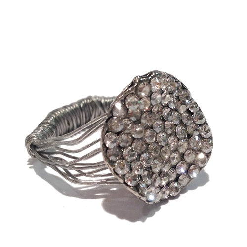 Timeless Elegance Ring 9283: Clear / Silver