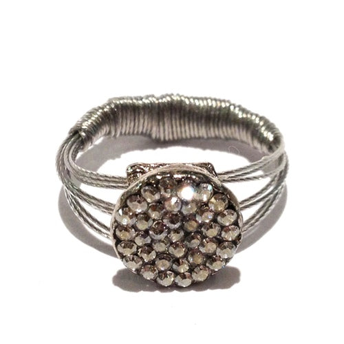 Ring 9311: Clear / Silver
