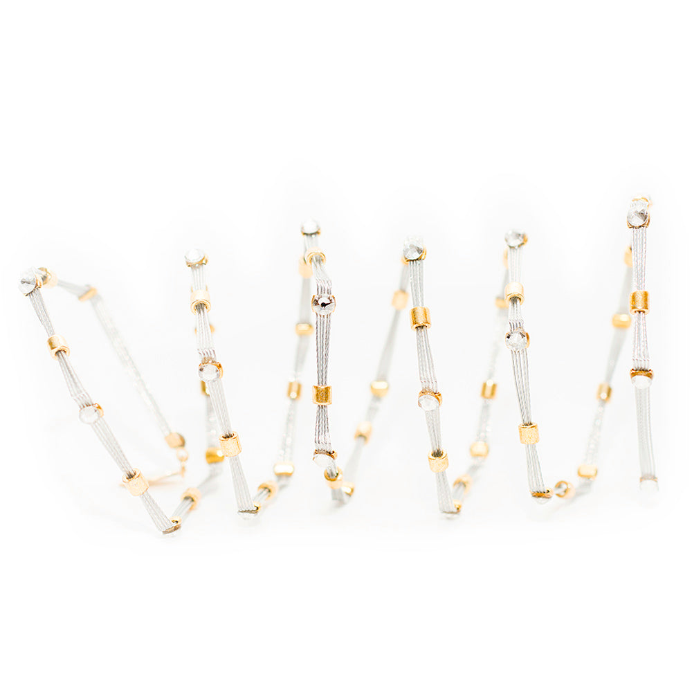 Bracelet 3920: Silver/ Gold
