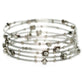 Love Bracelet 3500: Clear/ Silver