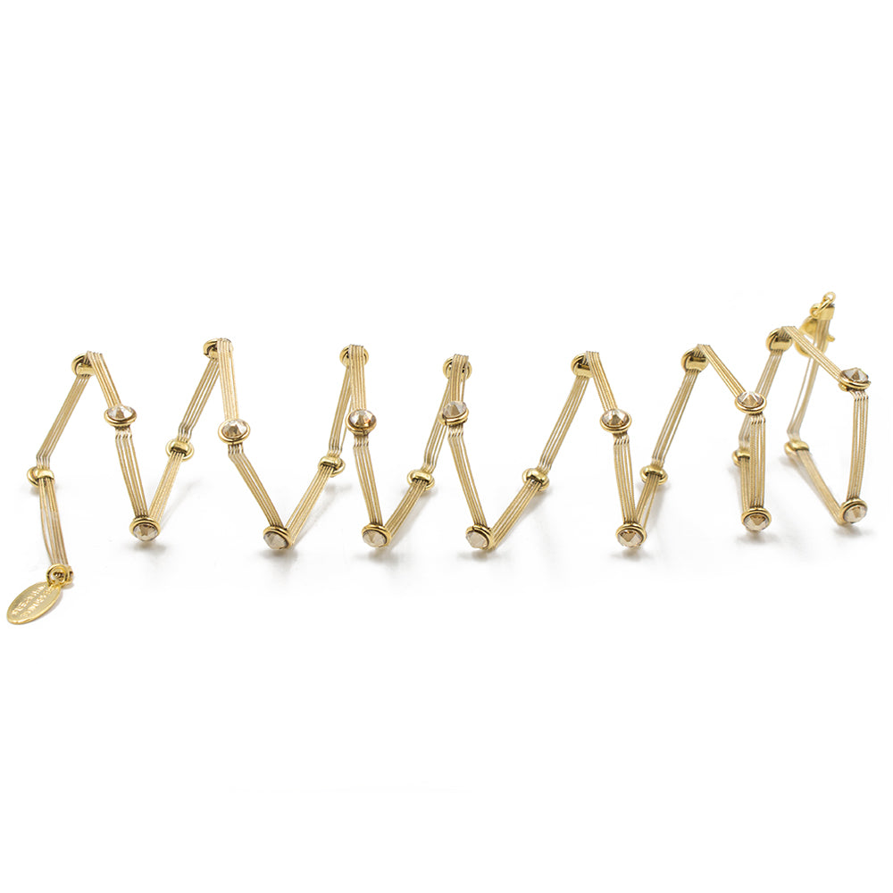 Exquisite Wraplet Bracelet 3052: Gold/ Gold