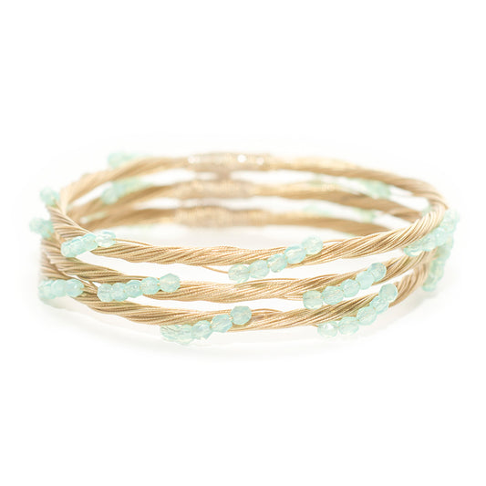 Bracelet 3921: Sky/ Gold