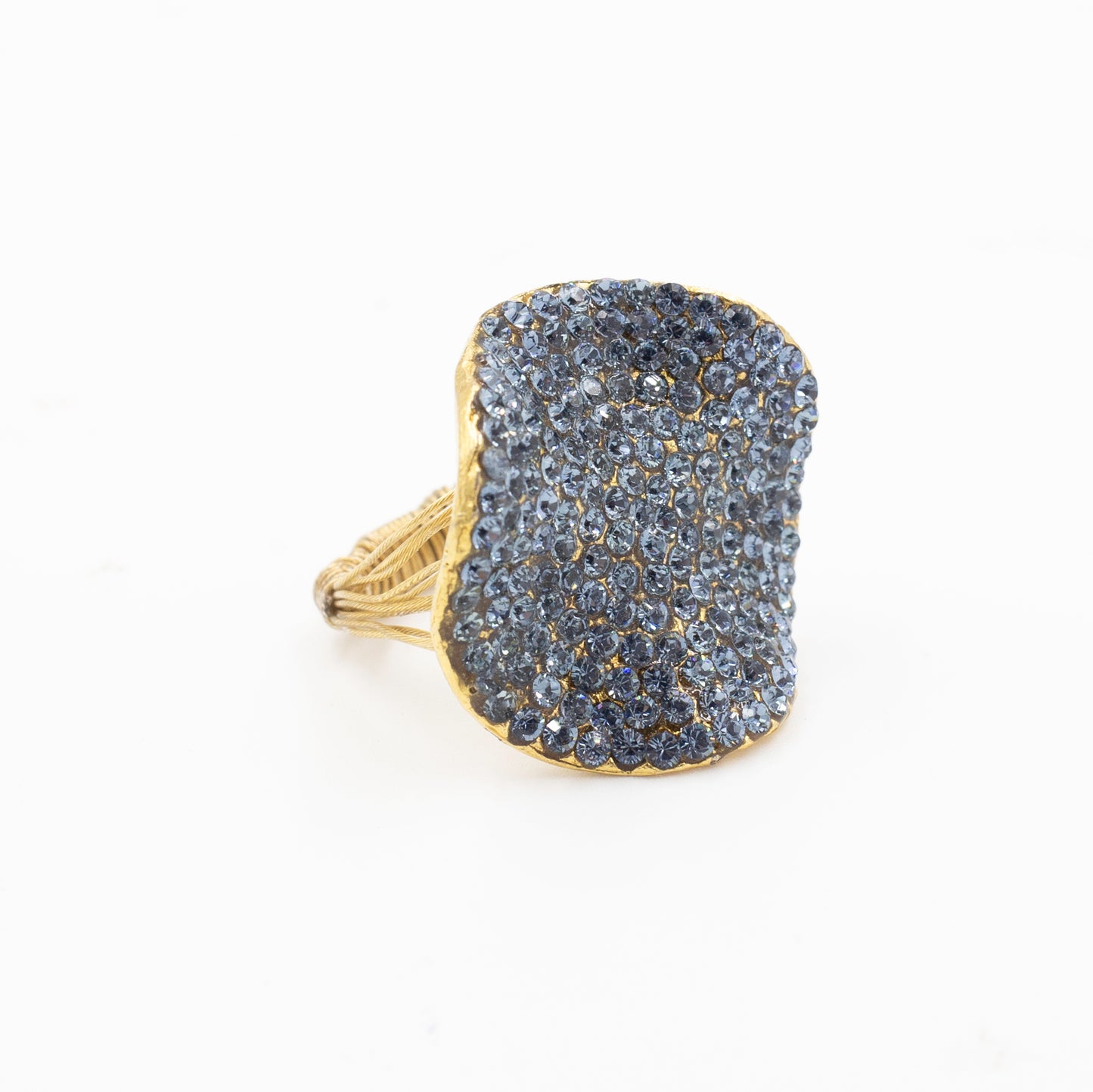 Exceptional Ring 9284: Denim/ Gold