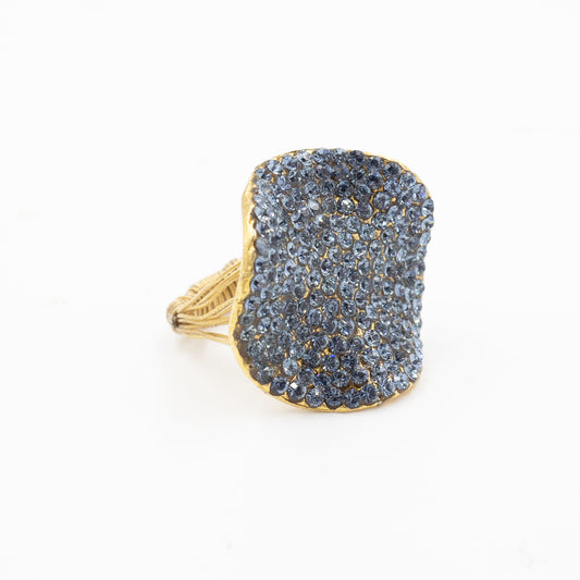 Exceptional Ring 9284: Denim/ Gold