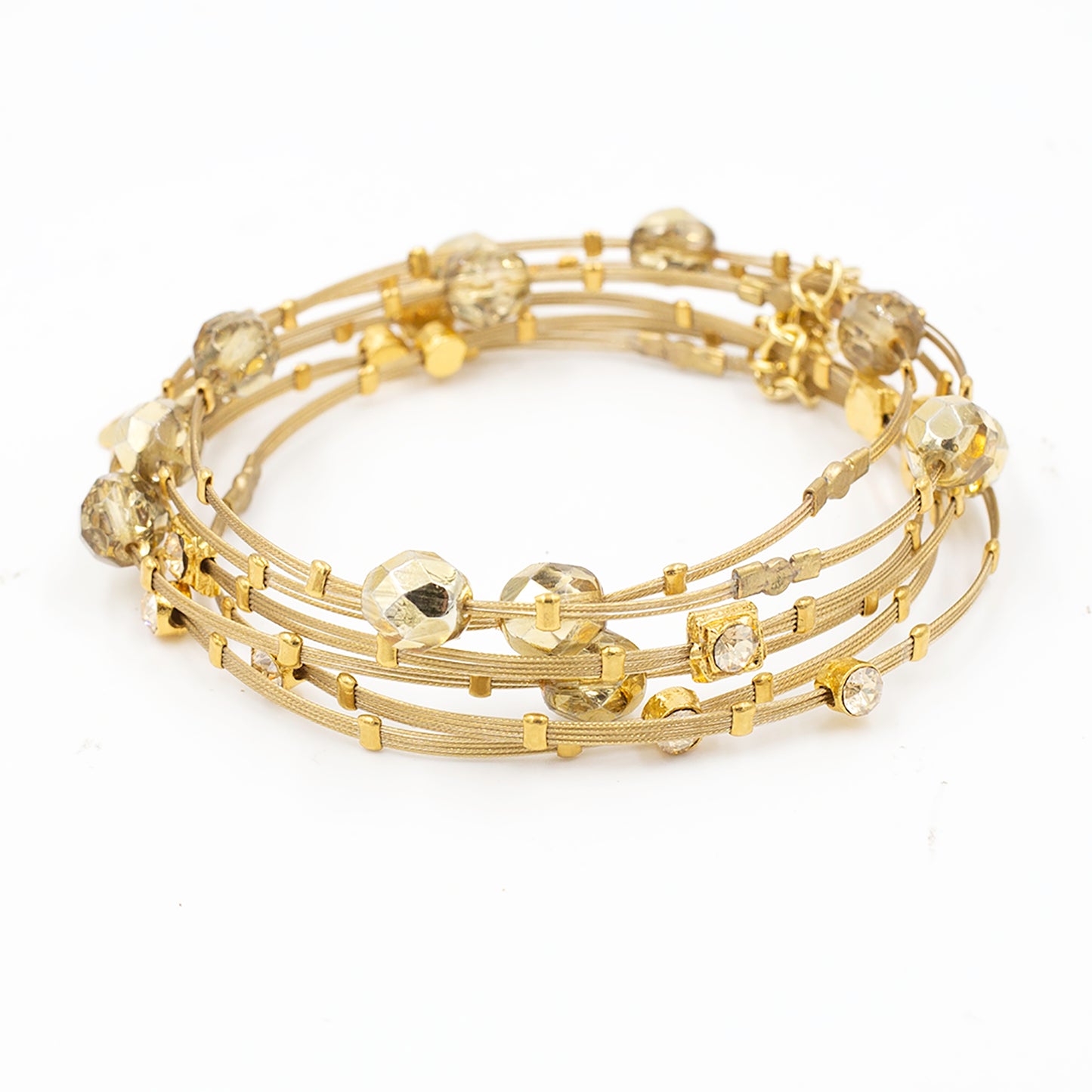 Forever Enchanting Women's Bracelet 3700: Gold/ Gold