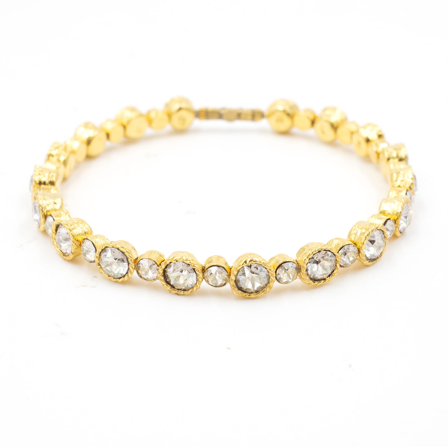 Serendipity Bracelet 4102: Clear/ Gold