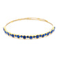 Elegant Fashion Choker Necklace CN4102: Blue/ Gold