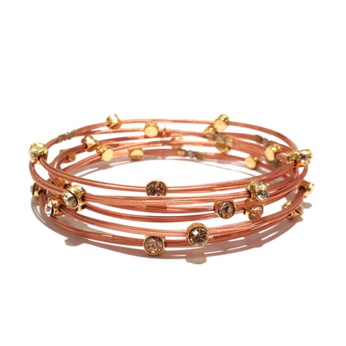 Classic for Women Bracelet 3000: Silk / Rose Gold / Gold