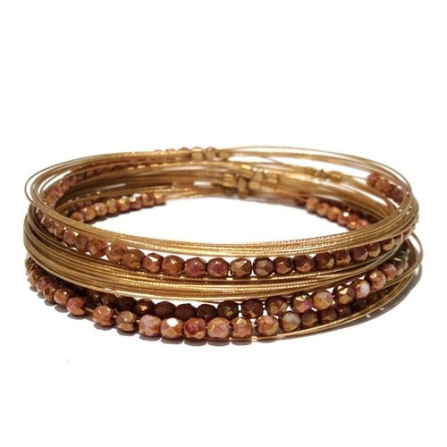Chic Boho Style Bracelet 3014: Earth / Gold
