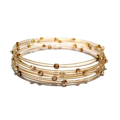 Elegant Woman Bracelet 3856: F / Gold Mix