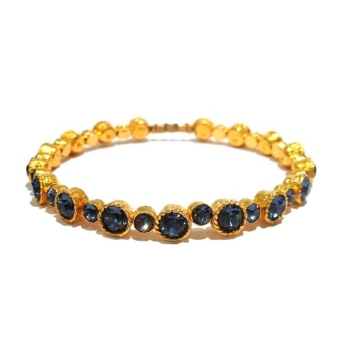 Serendipity Bracelet 4102: Denim / Gold