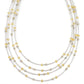 Necklace 7014: Silver/ Gold