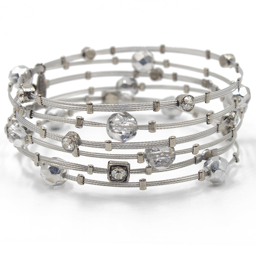 Forever Enchanting Women's Bracelet 3700: Silver/ Silver