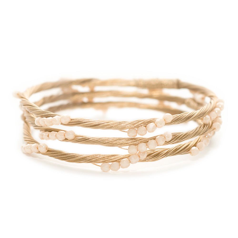 Bracelet 3921: Ivory/ Gold