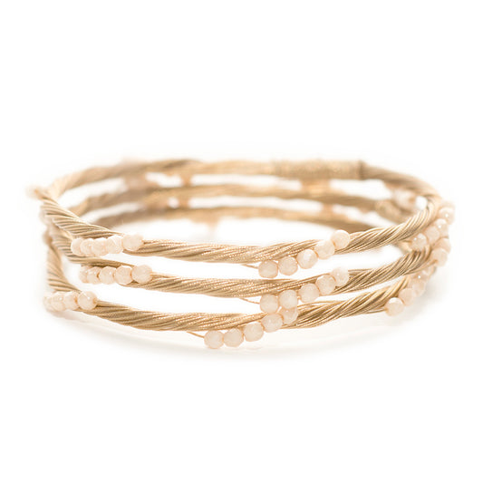 Bracelet 3921: Ivory/ Gold