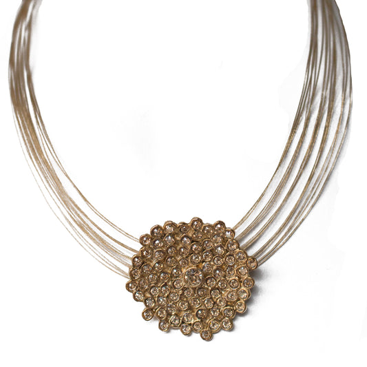 Necklace 8463: Gold/ Gold