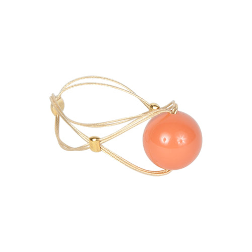 Classic for Women Ring 9004: Orange Pearl / Gold