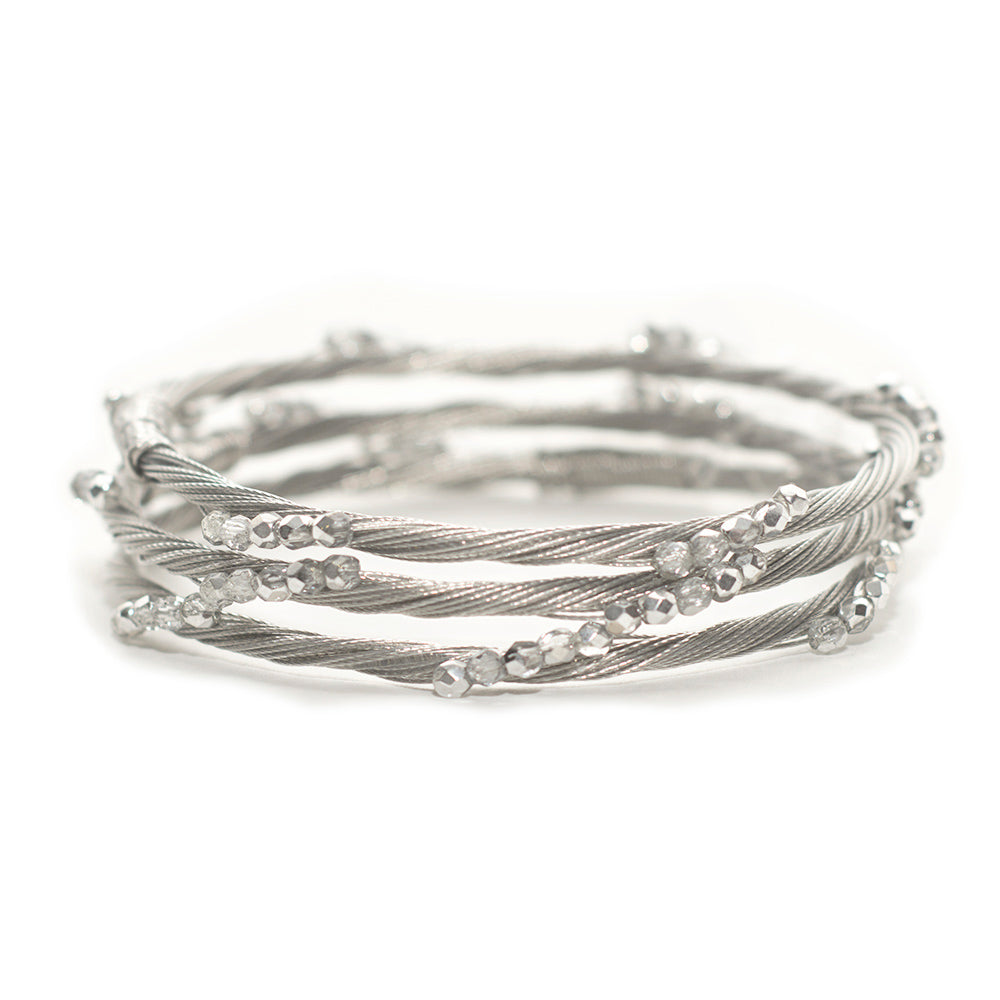 Bracelet 3921: Silver/ Silver